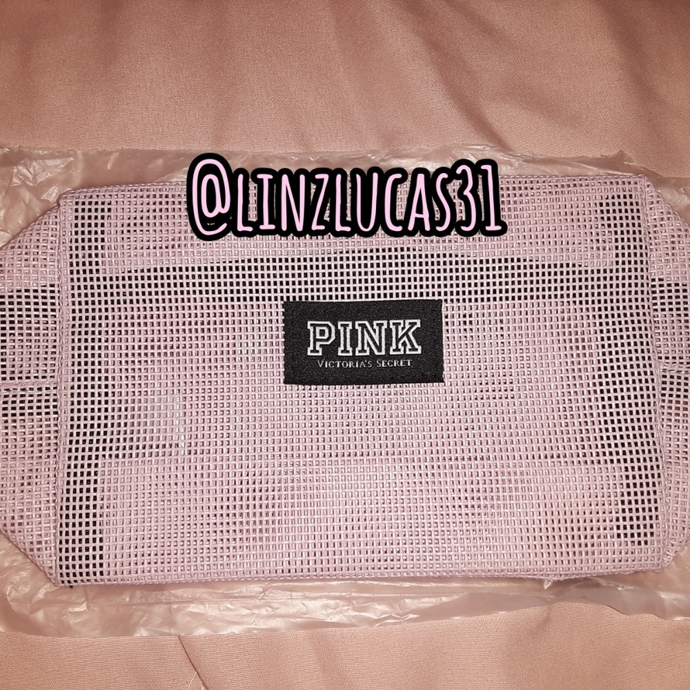 PINK VICTORIA SECRET tech pouch, NIP